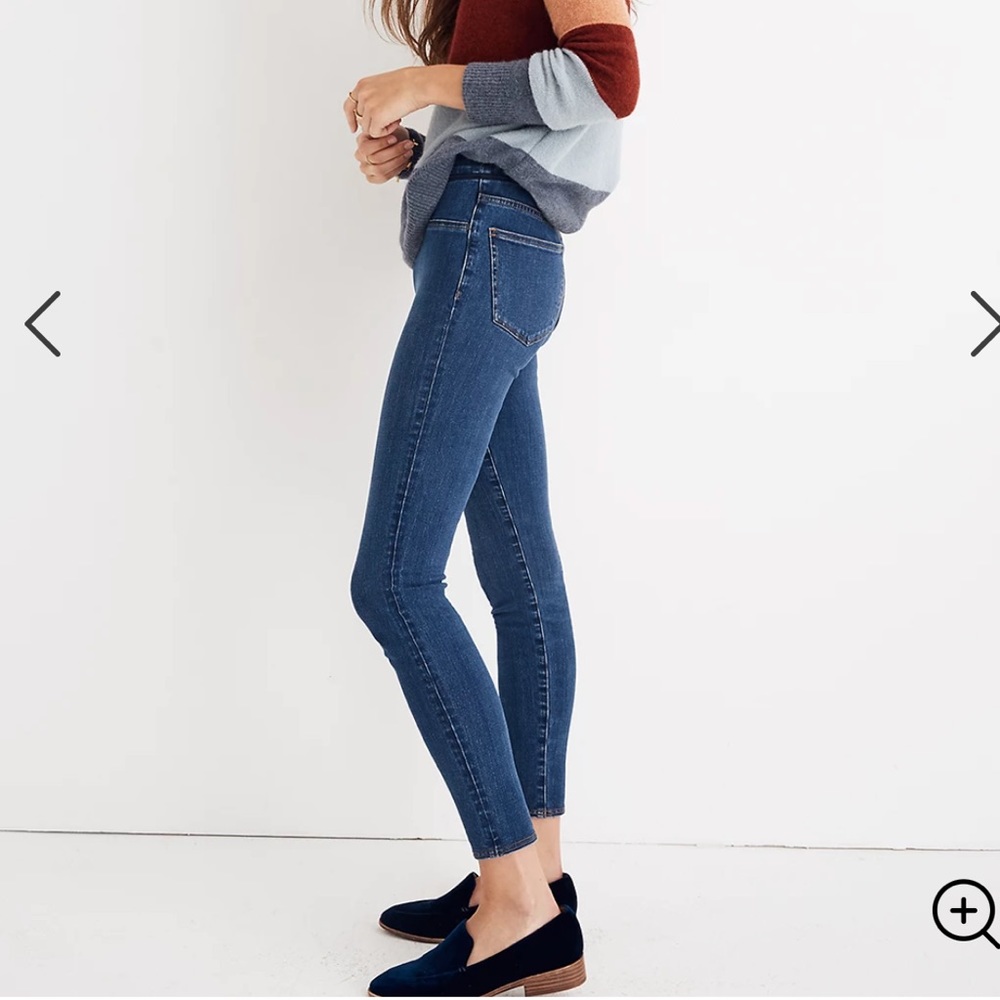 Madewell Pull On Jeans in Freeburg Wash